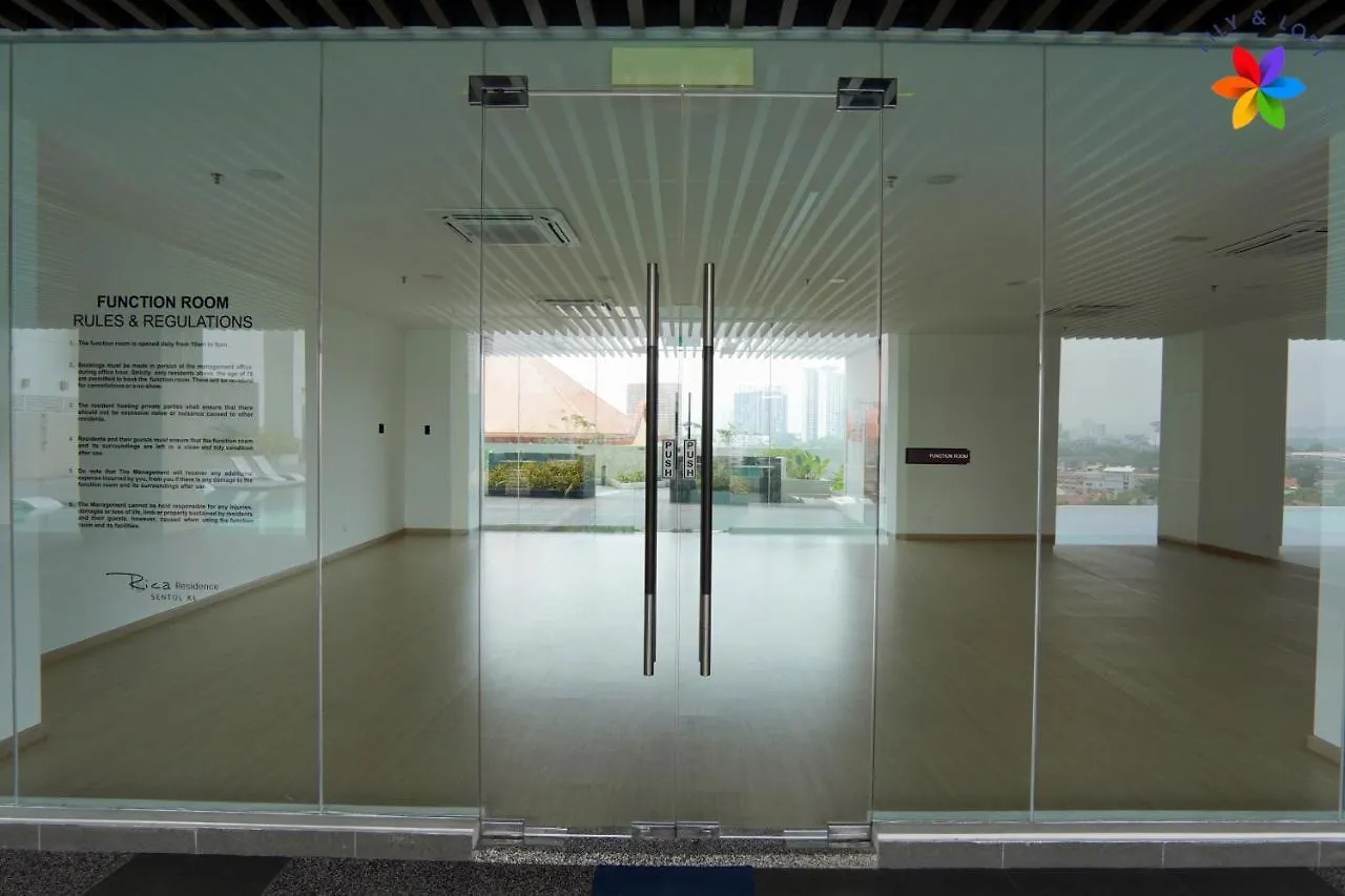 Rica @ Near Klcc #4Pax #2Carparks #Netflix Apartman Kuala Lumpur